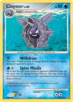 Cloyster Pokémon Card Value & Price | PokemonCardValue