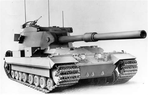 Wooden mock-up of the FV215B 183 : r/TankPorn