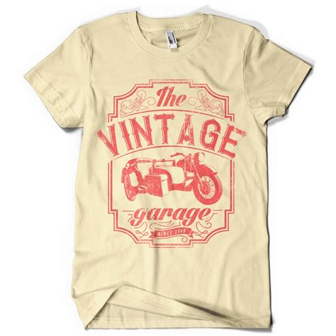 The vintage garage Graphic design | Tshirt-Factory