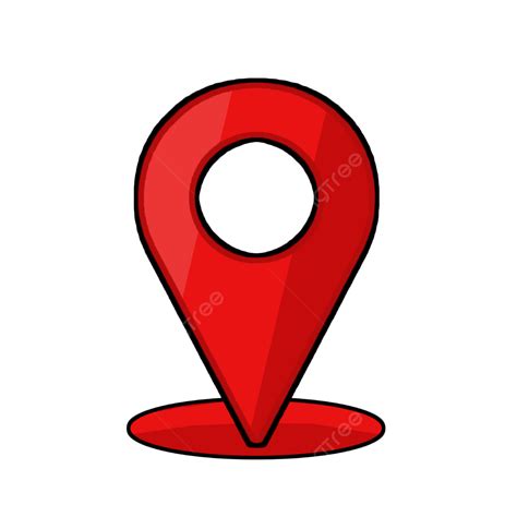 Pin Map Location Icon Logo Symbol Vector Design Transparent Background Free, Pin Map, Location ...
