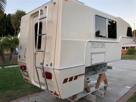 SOLD - Sunrader Cabover Slide in Camper $5,500 | Bloodydecks | Slide in ...