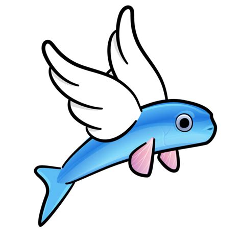 Flying fish - Game Art Guppy