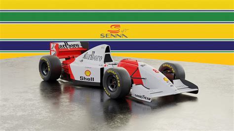 Ayrton Senna McLaren Wallpaper