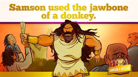 Samson and Delilah Kids Bible Stories | Kids Bible Stories