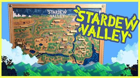 DIY Stardew Valley Map - Pelican Town - YouTube