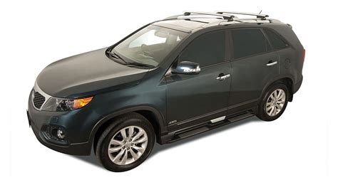 Kia Sorento With Roof Rails XM 10/09-05/15 Rhino-Rack Vortex Racks (pr ...