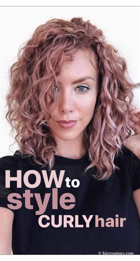 How to Style Naturally Curly Hair - Kier Couture | Curly hair trends, Curly hair photos, Curly ...