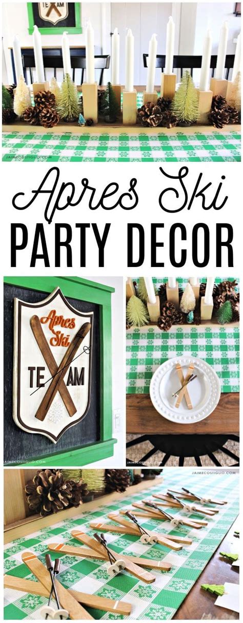 DIY Apres Ski Theme Party Decor | Apres ski party, Apres ski party ...