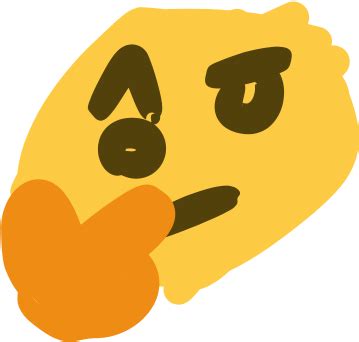 Fyinkangon - Thonk Emote - Free Transparent PNG Download - PNGkey