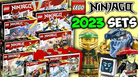 Ninjago 2023 Sets REVEALED! New Lloyd Minifigure, Water Dragon, & More ...
