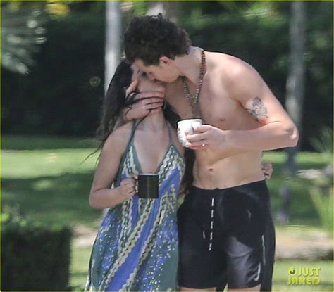 Shirtless Shawn Mendes Leans In for a Kiss with Camila Cabello!: Photo 4450877 | Camila Cabello ...