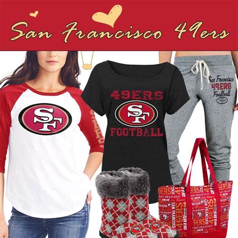 Cute San Francisco 49ers Fan Gear | Cute Sports Fan Fashion | Nfl fans, Football fashion, Fan gear