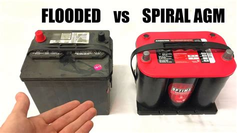 What Type Of Car Battery Should You Use? Flooded vs AGM - YouTube