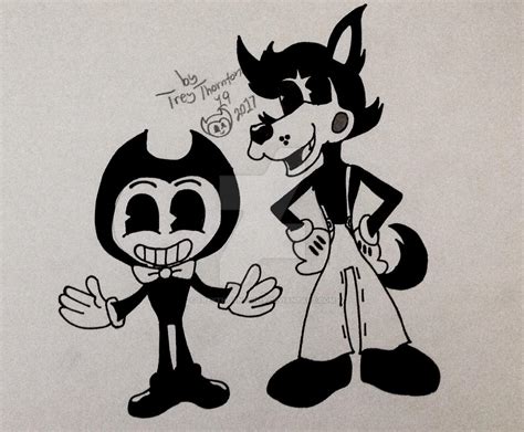 Bendy and Boris by Treythornton19 on DeviantArt