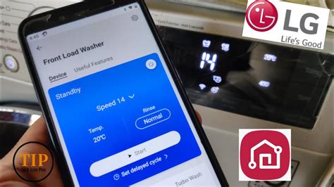 LG Smart ThinQ App Setup & Demo - Front Load Washing Machine | LG ThinQ ...