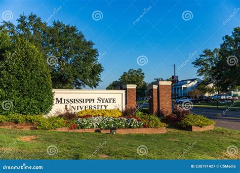 Mississippi State University Was Founded in 1878 and is Located in Starkville, MS Editorial ...