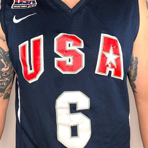 Lebron James Olympic USA Nike jersey Size medium... - Depop