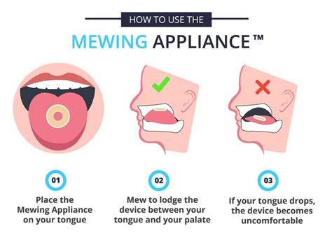 Mewing Appliance - A Device to Improve Your Facial Appearance Good Jawline, Double Chin ...