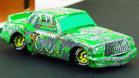 Chick Hicks Crash & Repair! Disney Cars Toys Stop Motion Animation - YouTube