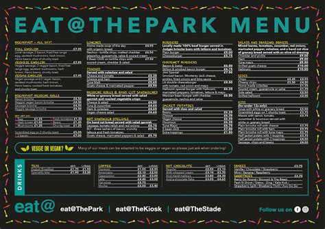 Eat N Park Printable Menu