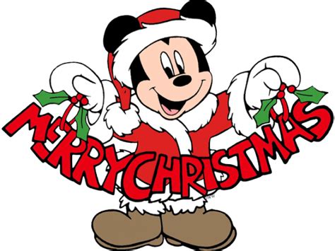 Original - Disney Merry Christmas Clipart - Png Download - Full Size ...