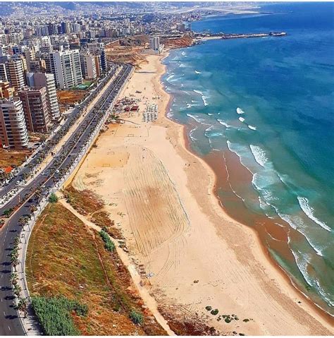 Ramla White Beach Beirut,Lebanon 🇱🇧 | Lebanon beaches, Nightlife travel ...