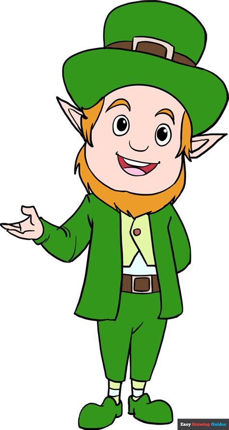 How to Draw a Leprechaun - Really Easy Drawing Tutorial