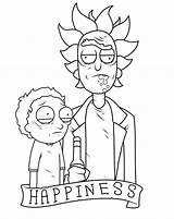 Rick And Morty Coloring Page  Free Printable Pages sketch template
