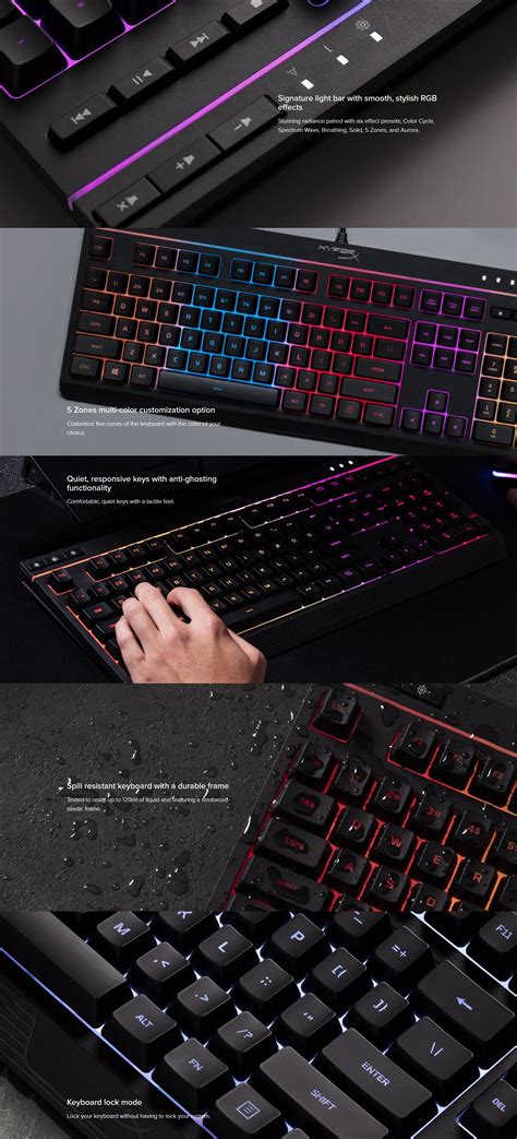 HyperX Alloy Core RGB Membrane Gaming Keyboard | RB Tech & Games