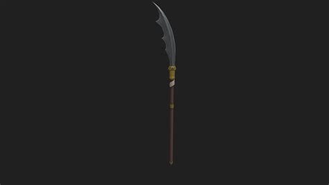 Naginata - 3D model by MeaghanA [c7c2ca3] - Sketchfab