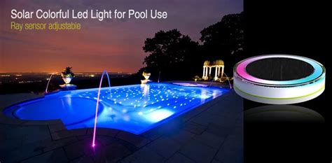 Solar Lightning and Lightning Protection: Solar Powered Floating Pool ...