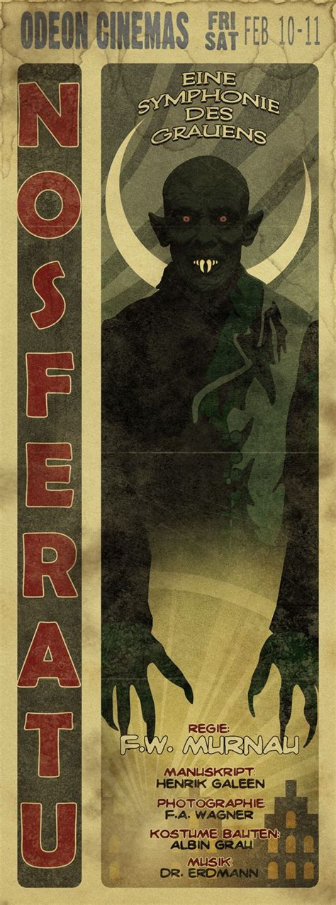 Nosferatu 1922 Poster