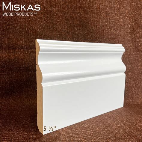 Refined Colonial Baseboard | Miskas Wood Products Inc.