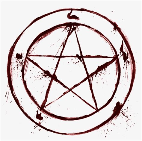 Symbol Blood Bloody Pentagram Creepy Cool Png Effects - Pentacle Png - 1024x1024 PNG Download ...