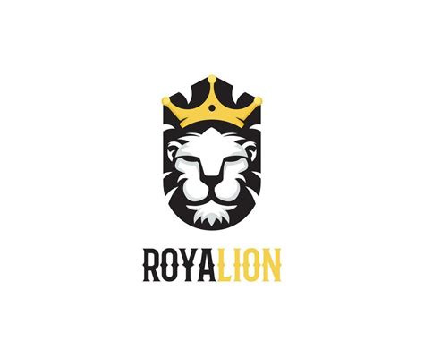 Royal Lion logo design sign 24661094 Vector Art at Vecteezy