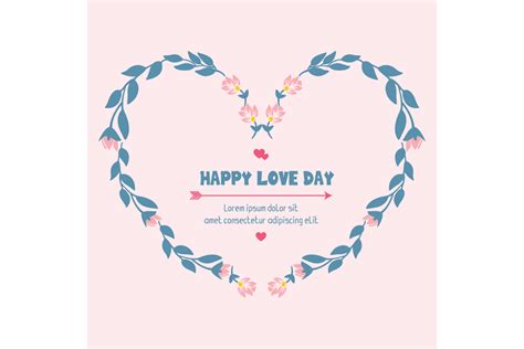 Unique Happy Love Day Cards Design Graphic by stockfloral · Creative Fabrica