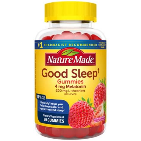 Nature Made® Good Sleep Adult Melatonin Gummies, 60 ct - Kroger