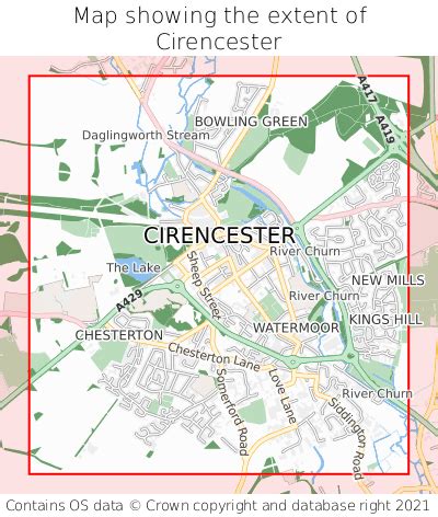 Where is Cirencester? Cirencester on a map