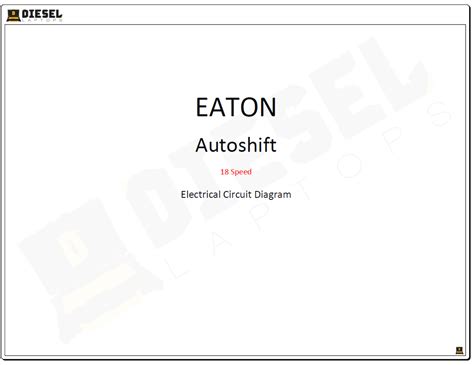 Eaton Autoshift 18 Speed Electrical Circuit Diagram Download