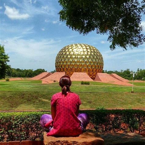 Matrimandir and Peace Area | Auroville