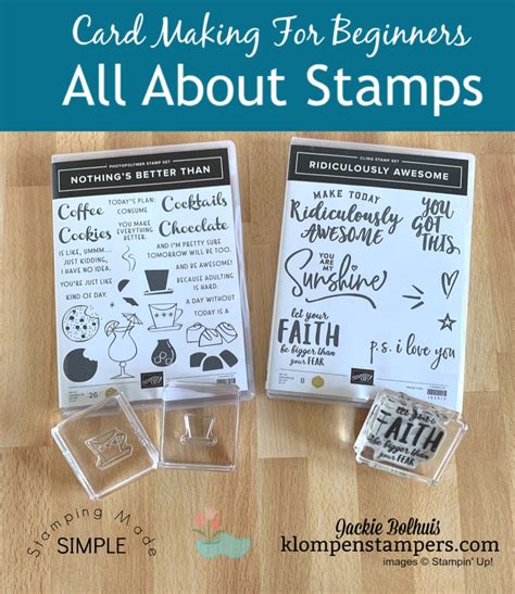 Complete Guide to Stamps + 9 Easy Cards | Card Making for Beginners