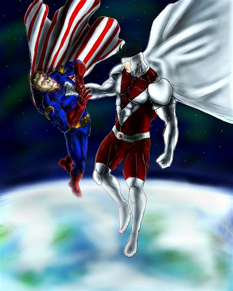 Majestic vs Homelander by CalLendros on DeviantArt