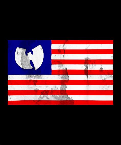 Wu Tang Clan American Flag Painting by Melly Sa - Pixels