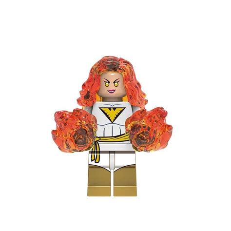 X-Men Phoenix Minifigure Custom Block Figure Lego Compatible Toy XH1423