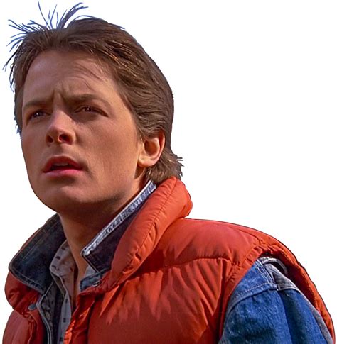 Back to the Future 1985 Marty McFly PNG. by ENT2PRI9SE on DeviantArt