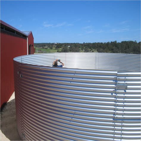 Corrugated Steel Water Tanks - Corrugated Steel Water Tanks Exporter, Manufacturer, Service ...