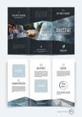 Brochure template layout, cover design annual report, magazine, — Stock Vector © to.diamond ...