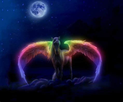 Leuchtender Pegasus Pegasus Art, Pegasus Unicorn, Unicorn Art, Unicorn Fantasy, Fantasy Horses ...