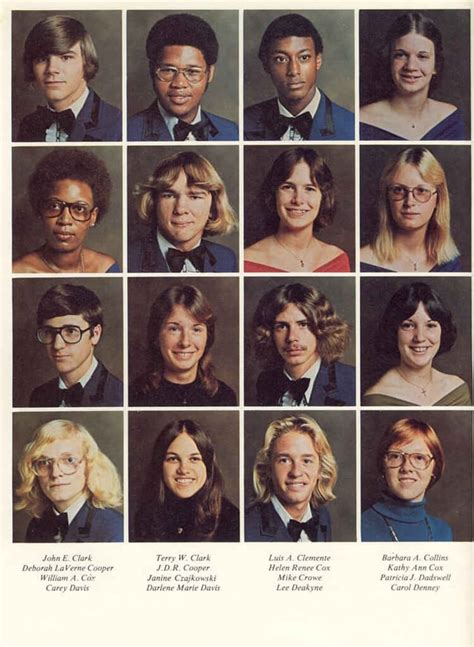 A random page from a 1970's American high school yearbook. : pics