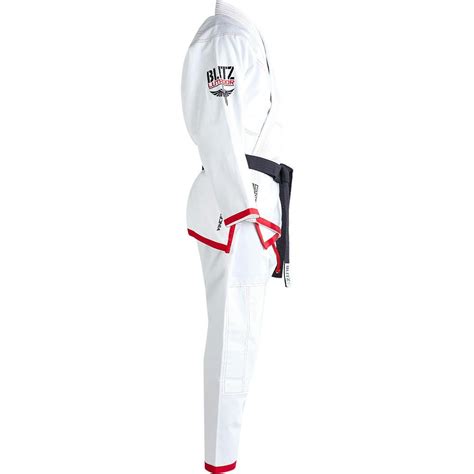 Blitz Adult Lutador Brazilian Jiu Jitsu Gi - White - 550g